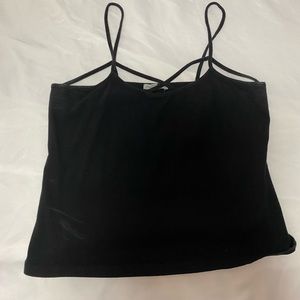 black tank top